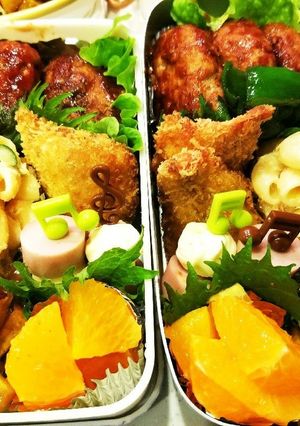 女子高生、男子学生、会社員の私弁当❤68-レシピのメイン写真