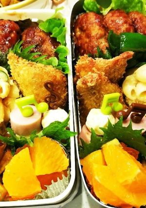 女子高生、男子学生、会社員の私弁当❤68-レシピのメイン写真