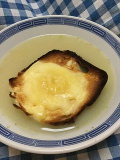 サッポロ一番のスープでグラタンスープ風-レシピのメイン写真