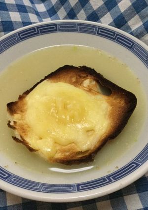 サッポロ一番のスープでグラタンスープ風-レシピのメイン写真