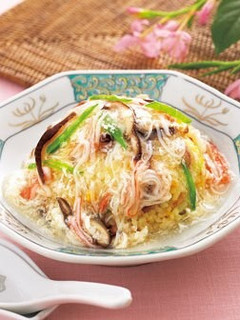 椎茸のあんかけチャーハン-レシピのメイン写真