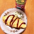 卵1個でもふんわりオムライス