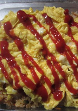 チーズオムライス-レシピのメイン写真