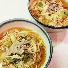 簡単時短肉うどん-レシピのメイン写真