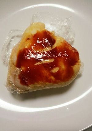 電子レンジだけで！オムライスおにぎり-レシピのメイン写真