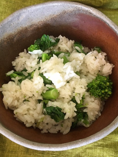 菜の花ご飯-レシピのメイン写真