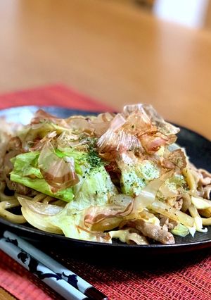 ごちゃまぜ!焼きうどん-レシピのメイン写真