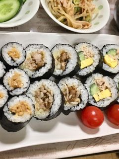 寿司ネタなしの!太巻き・細巻き-レシピのメイン写真