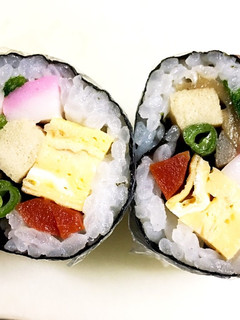お家の材料で簡単恵方巻♪-レシピのメイン写真