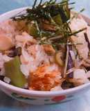 簡単！炊飯器に入れるだけ！山菜ごはん