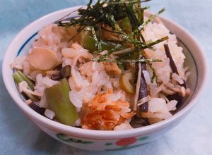 簡単！炊飯器に入れるだけ！山菜ごはん-レシピのメイン写真