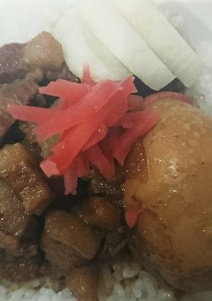 ルーローハン-レシピのメイン写真