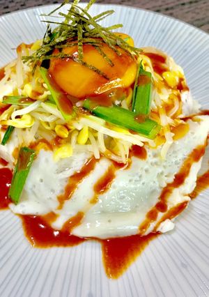 オムライス&ビビンパアレンジ☆オムンパ！-レシピのメイン写真