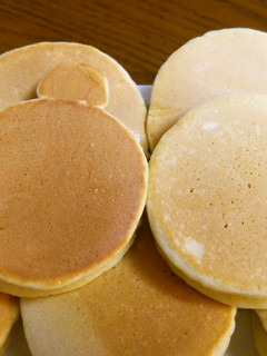ホットケーキであんバターどら焼き。-レシピのメイン写真
