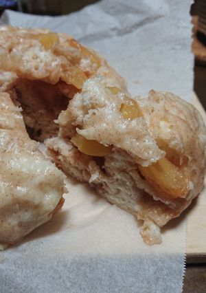 むっちり！シナモン薫るりんご蒸しパン-レシピのメイン写真