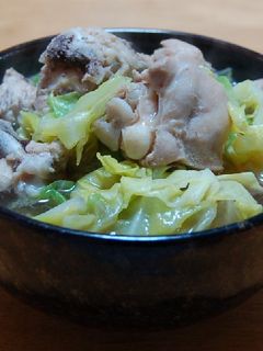 キャベツと鶏肉のあっさり煮-レシピのメイン写真