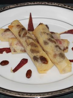 さつま芋とピーナッツ甘煮のスティック揚げ-レシピのメイン写真