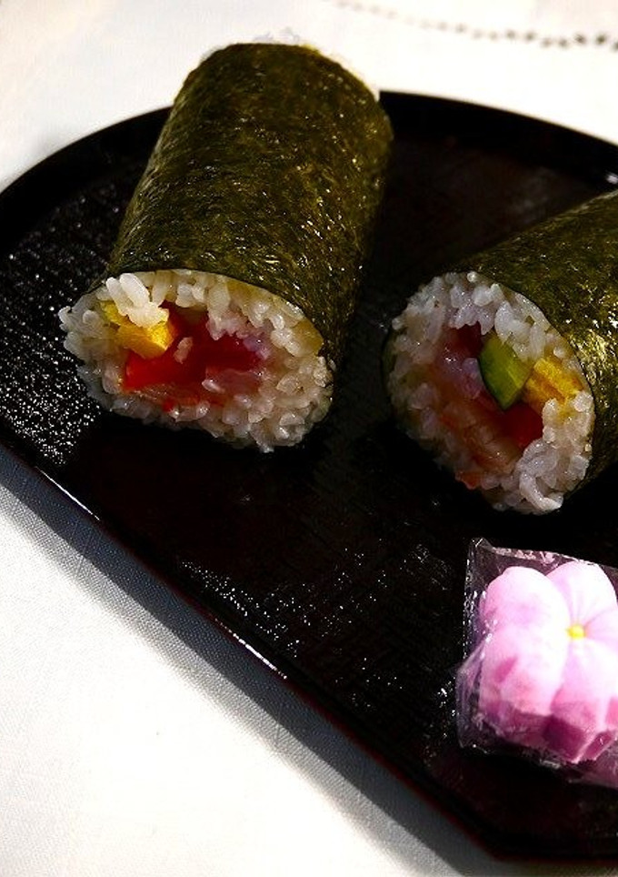 簡単節分！恵方巻き☆100均太巻き-レシピのメイン写真