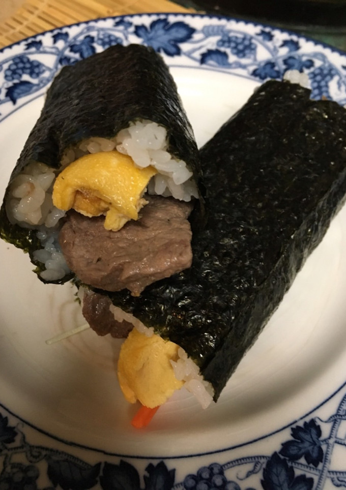 ステーキ肉巻き☆節分にいかが！-レシピのメイン写真