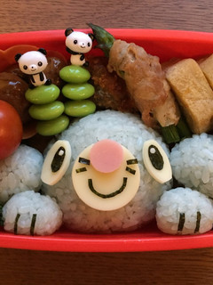 キャラ弁 ポケモン アシマリ-レシピのメイン写真