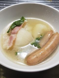 蕪とじゃがいものポトフ-レシピのメイン写真