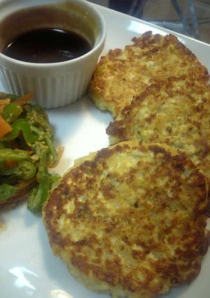 ヘルシー美味しい☆豆腐とツナのハンバーグ-レシピのメイン写真