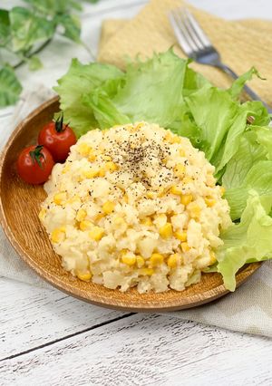 レンジで簡単＊やみつきコーンポテトサラダ-レシピのメイン写真