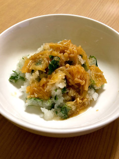 大根おろしなめ茸-レシピのメイン写真