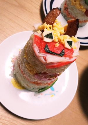 鬼のカップ寿司-レシピのメイン写真