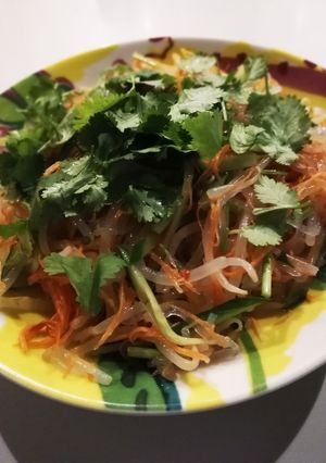 シラタキでエスニックサラダ-レシピのメイン写真