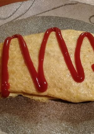 糖質制限中の美味しいオムライス-レシピのメイン写真