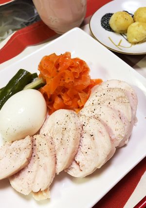 自家製鶏ハム✧٩(ˊωˋ*)و✧-レシピのメイン写真