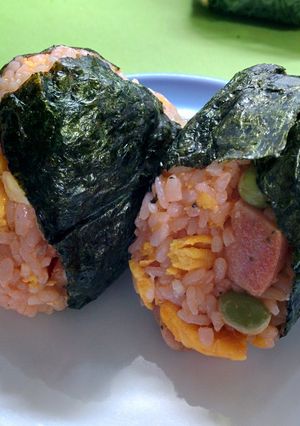 カゴメトマトケチャップで時短オムライス-レシピのメイン写真