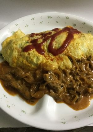 カゴメ オムライス-レシピのメイン写真
