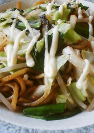 お野菜焼きそば♪-レシピのメイン写真