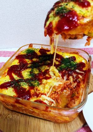チーズたっぷり☆スコップオムライス-レシピのメイン写真