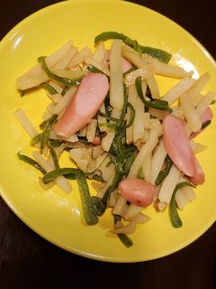 じゃがいもとウインナーのコンソメ炒め-レシピのメイン写真