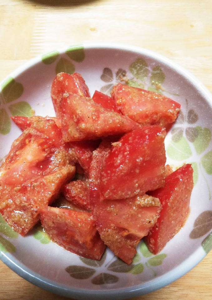 トマトのごま和え-レシピのメイン写真