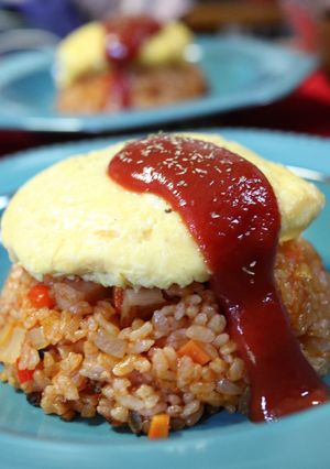 まんまるチーズオムライス♡-レシピのメイン写真