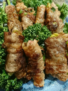 旨っ♥柚子香る牛肉のネギみそだれ巻き-レシピのメイン写真