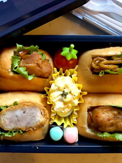 中学生弁当日記(ディナーロール編)-レシピのメイン写真
