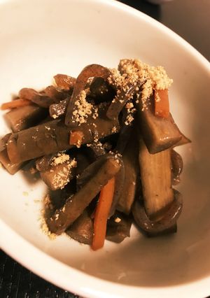 食べ応え抜群きんぴらごぼう-レシピのメイン写真