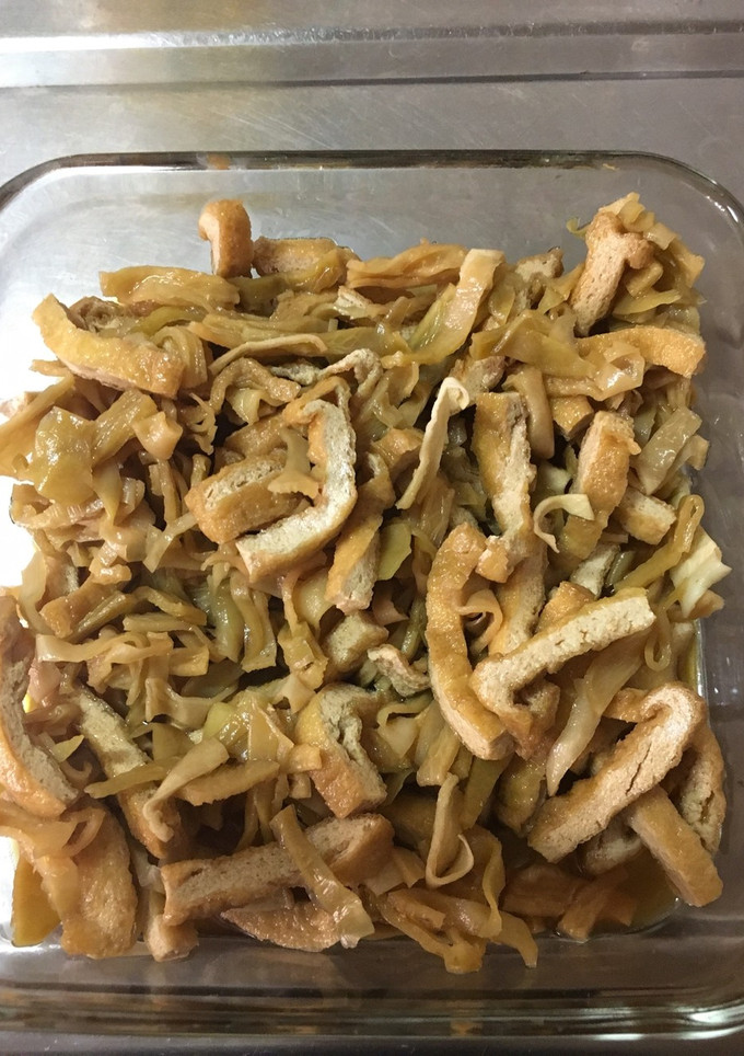 大根の皮干したの煮-レシピのメイン写真