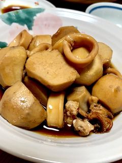 里芋といかの煮物-レシピのメイン写真
