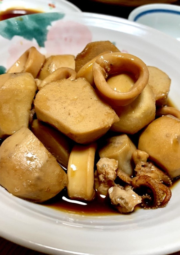 里芋といかの煮物-レシピのメイン写真