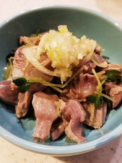 食感最高!砂肝とかいわれの常備菜◎-レシピのメイン写真