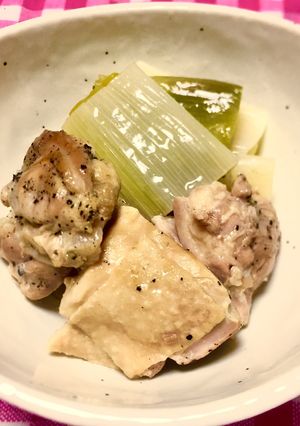 簡単で美味！ 鶏とネギの蒸し焼き-レシピのメイン写真