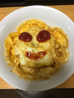 炊飯器で時短オムライス-レシピのメイン写真