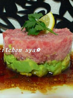 ♬ 簡単♬ ★マグロのタルタル★-レシピのメイン写真