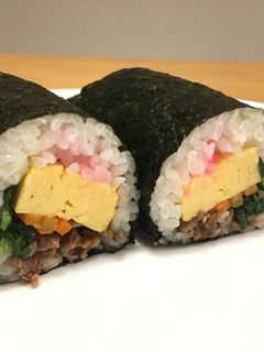 恵方巻、ついでにキンパ風太巻き-レシピのメイン写真